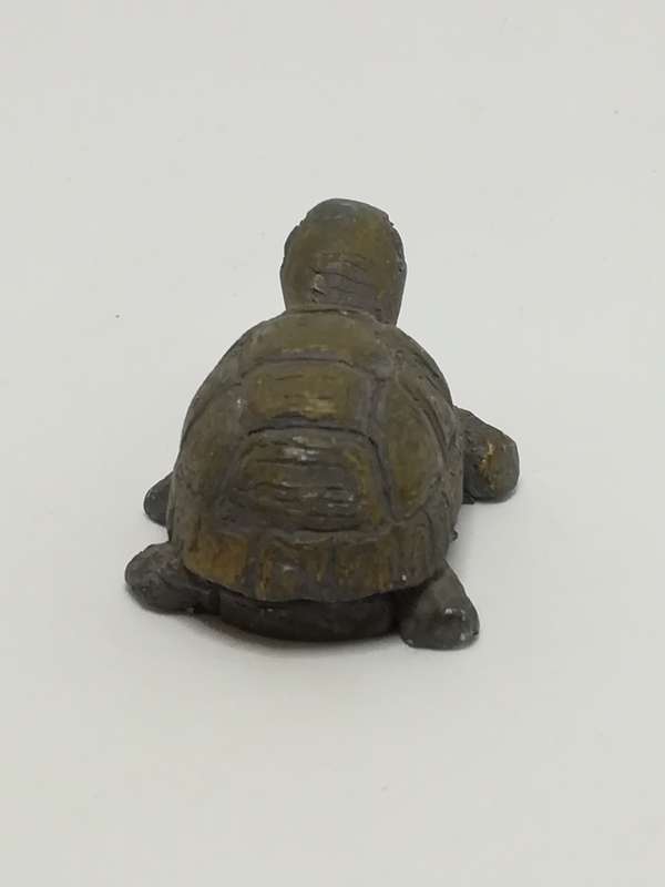 Miniature Brown Clay Tortoise (Miniature, suitable for printer's tray)