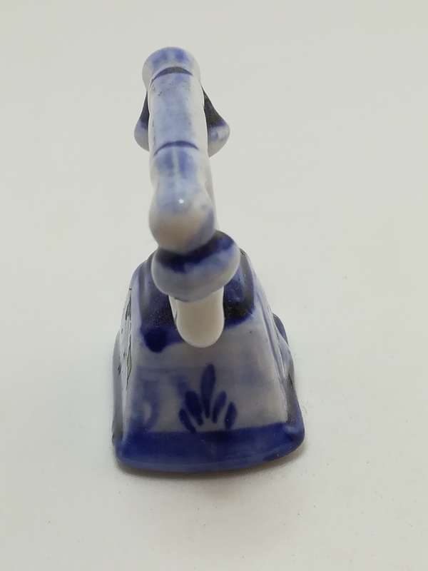 Miniature Ceramic Telephone (Delft Style) (Miniature, suitable for printer's tray)