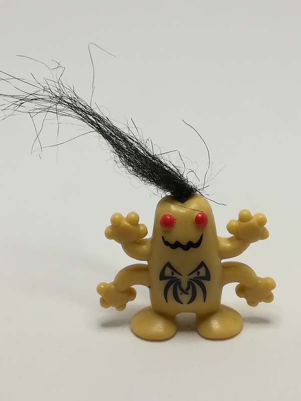 Miniature Beige Troll Black Hair (Miniature, suitable for printer's tray)