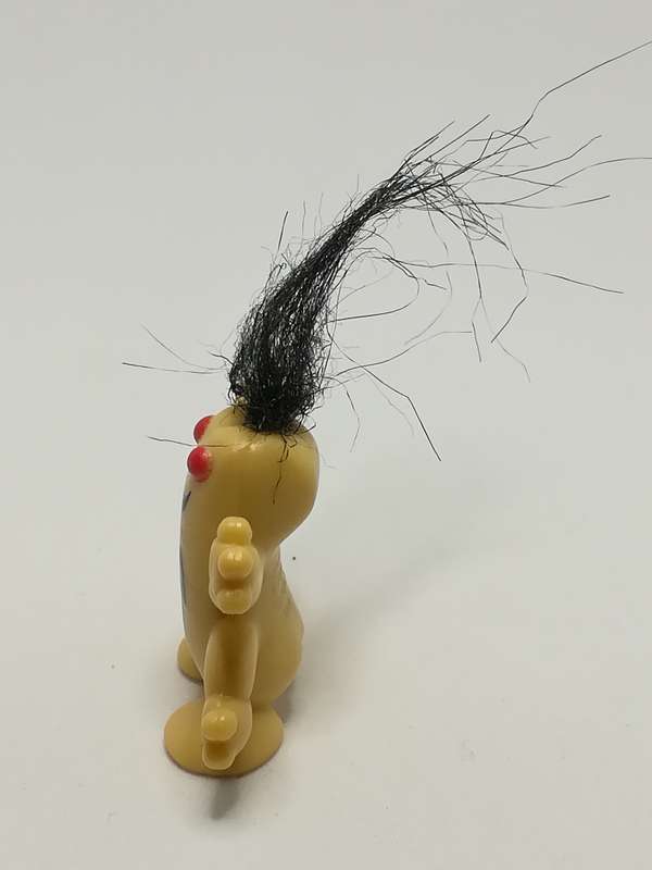 Miniature Beige Troll Black Hair (Miniature, suitable for printer's tray)