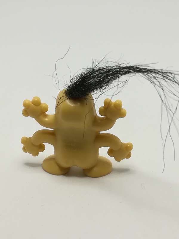 Miniature Beige Troll Black Hair (Miniature, suitable for printer's tray)