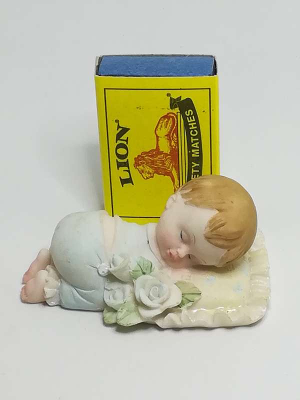 Miniature Boy Ceramic (for Printer's Tray/Dollhouse)