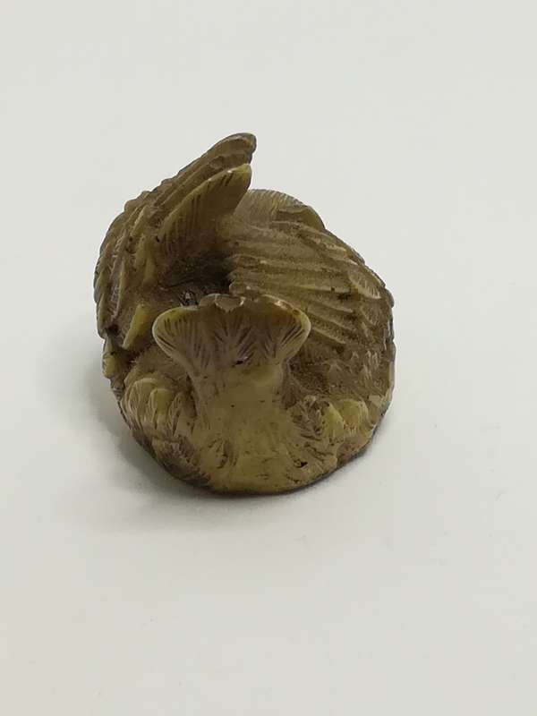 Miniature Ceramic Brown Bird (Miniature, suitable for printer's tray)