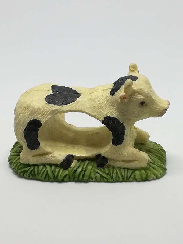 Miniature Black & White Serviette Holder Cow (Miniature, suitable for printer's tray)