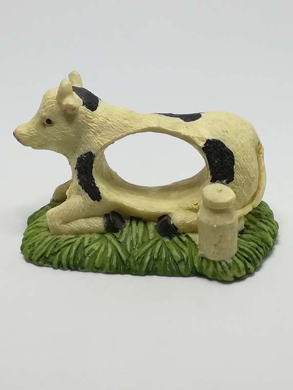 Miniature Black & White Serviette Holder Cow (Miniature, suitable for printer's tray)