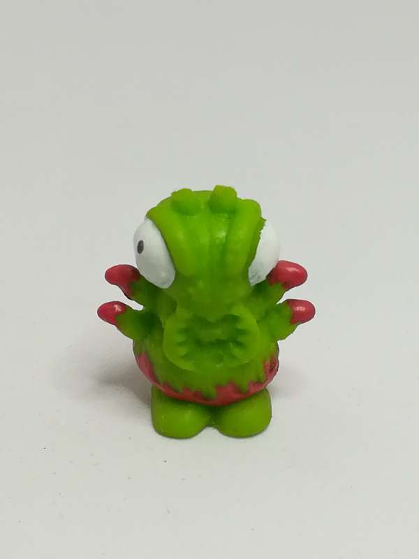 Miniature Green & Red Bug Big White Eyes Pencil Popper (Miniature, suitable for printer's tray)