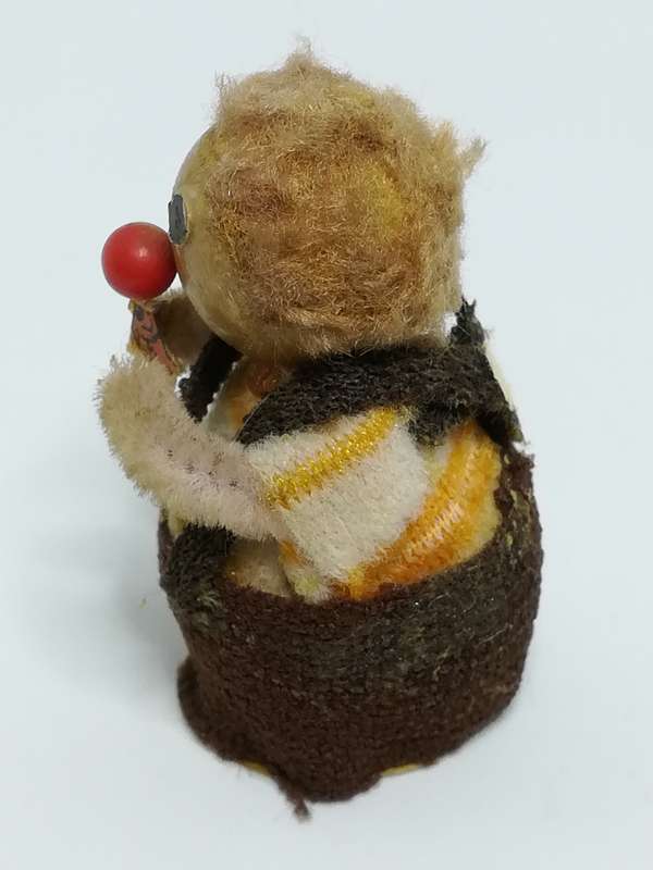 Miniature Wooden Doll Dressed in Brown (Mother Goose) (Miniature, suitable for printer's tray)