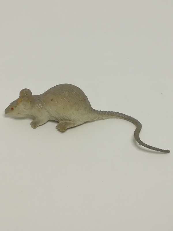 Miniature Grey & White Mouse (Miniature, suitable for printer's tray)