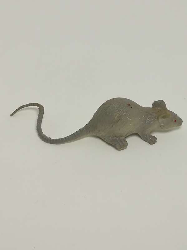 Miniature Grey & White Mouse (Miniature, suitable for printer's tray)
