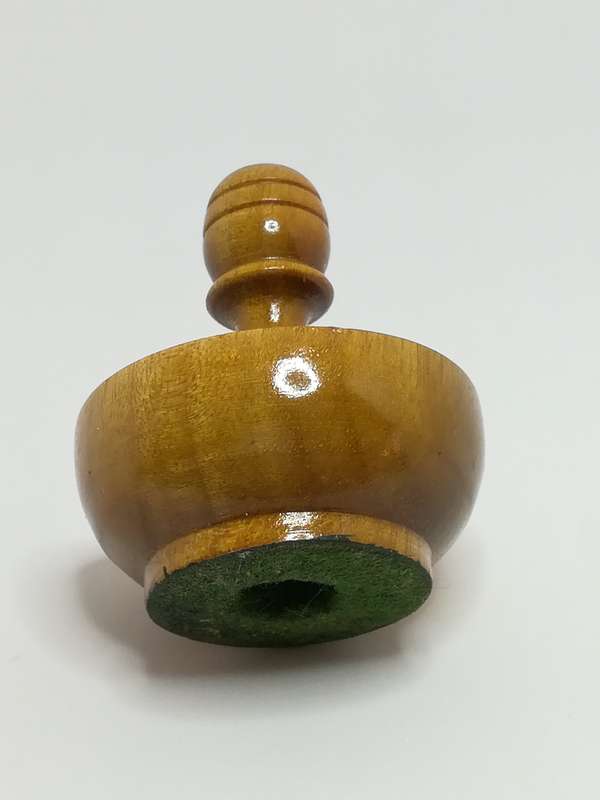 Miniature Wooden Brown Ring Holder (Miniature, suitable for printer's tray)