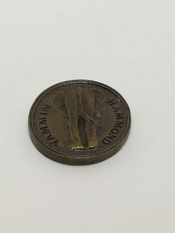 Miniature Bronze Coin Elephant Engraving (Miniature, suitable for printer's tray)