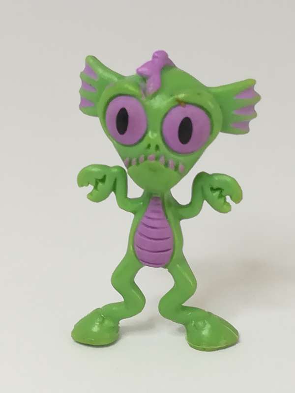 Miniature Green & Purple Alien (Miniature, suitable for printer's tray)
