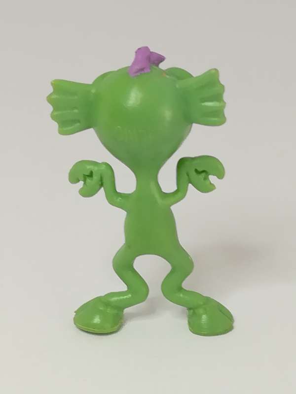 Miniature Green & Purple Alien (Miniature, suitable for printer's tray)