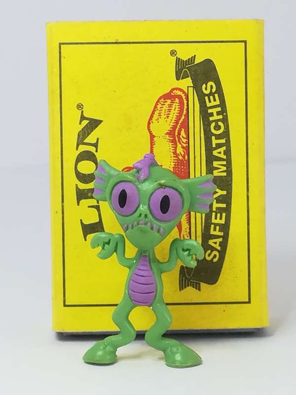 Miniature Green & Purple Alien (Miniature, suitable for printer's tray)