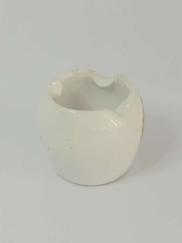 Miniature Sugar Bowl Ceramic Sun City (Miniature, suitable for printer's tray)