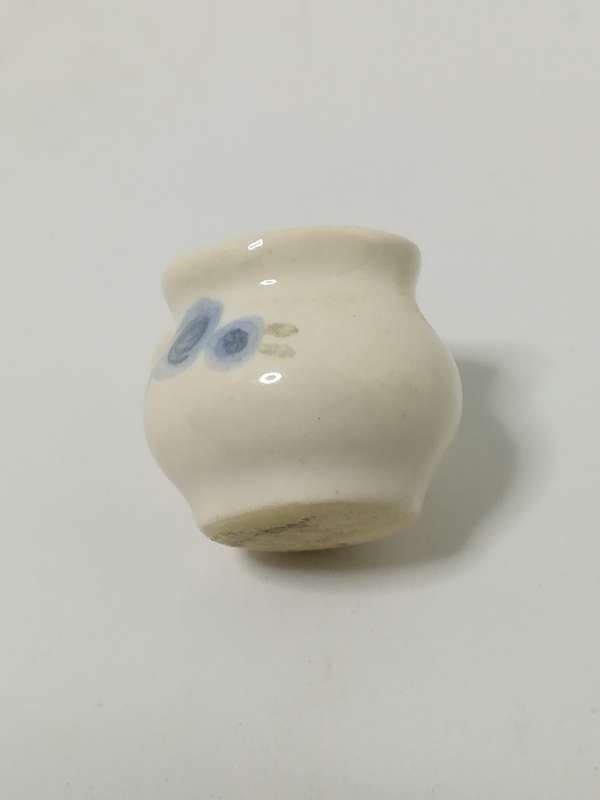 Miniature Milk Jug White Ceramic (Miniature, suitable for printer's tray)