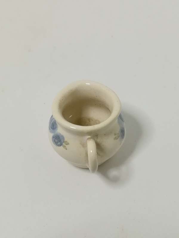 Miniature Milk Jug White Ceramic (Miniature, suitable for printer's tray)