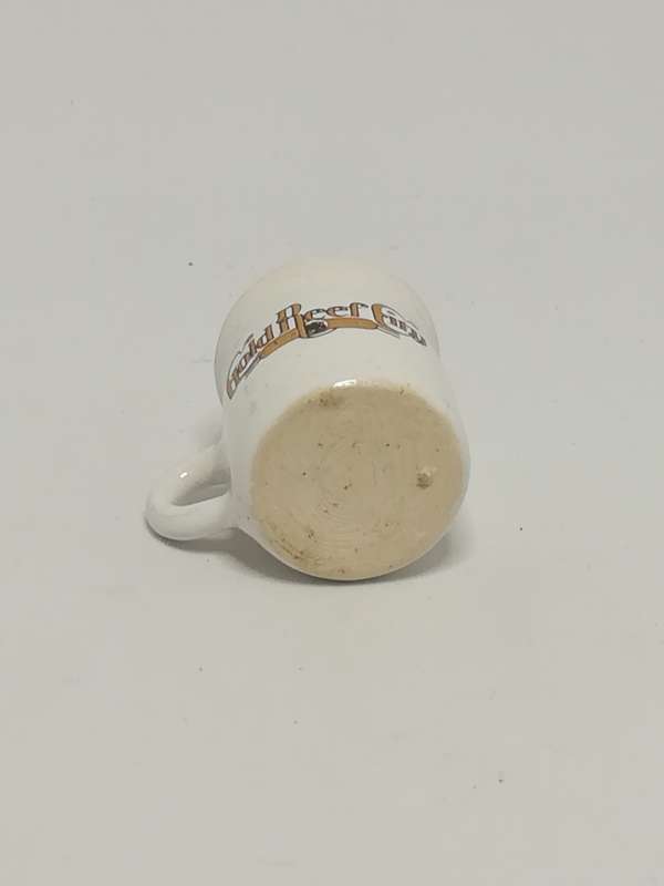 Miniature Souvenir Gold Reef City Beer Mug (Miniature, suitable for printer's tray)