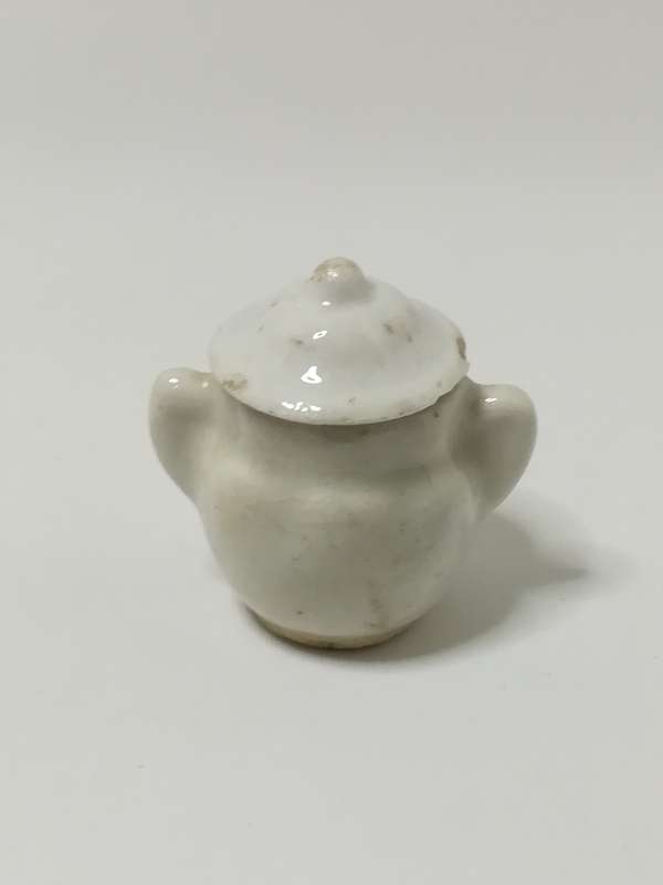 Miniature Ceramic Pot White (Miniature, suitable for printer's tray)