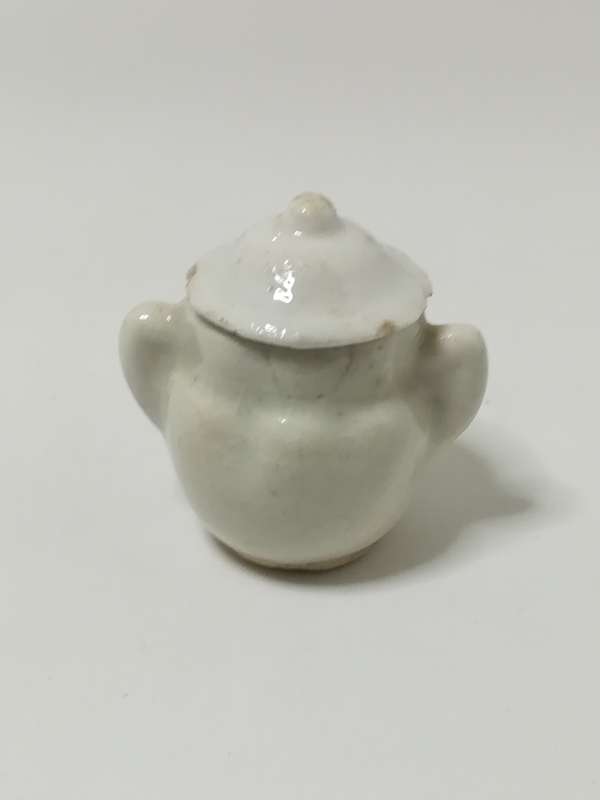 Miniature Ceramic Pot White (Miniature, suitable for printer's tray)