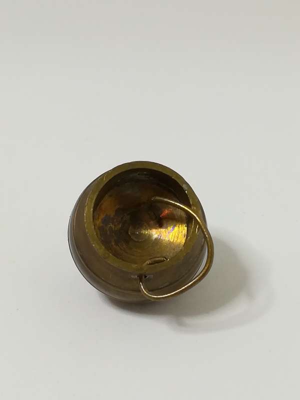 Miniature Brass Cauldron/Potjie Brass (Miniature, suitable for printer's tray)
