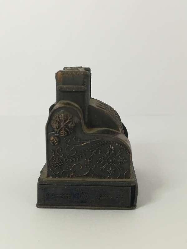 Miniature Cash Register Till Brass (Miniature, suitable for printer's tray)