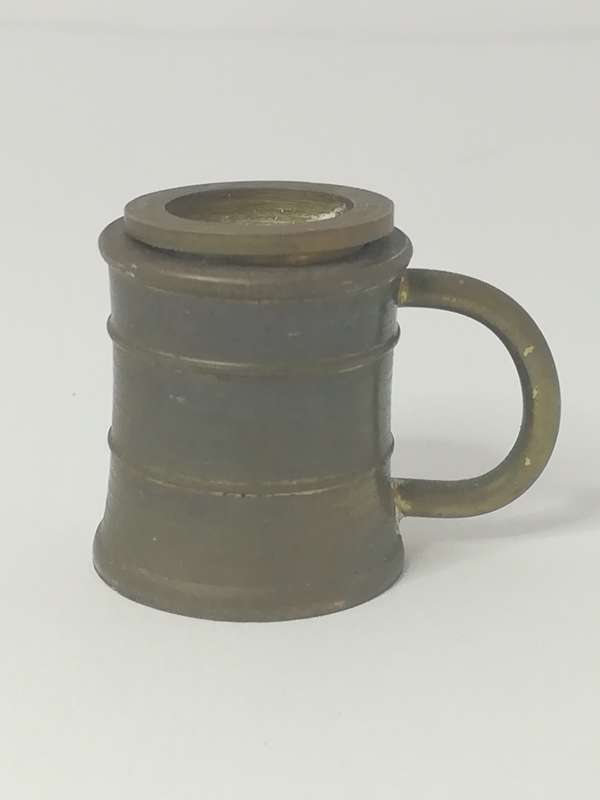 Miniature Beer Mug/Tankard Brass (Miniature, suitable for printer's tray)