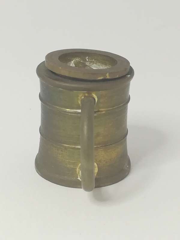 Miniature Beer Mug/Tankard Brass (Miniature, suitable for printer's tray)