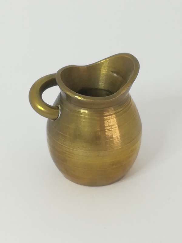 Miniature Milk Jug Brass (Miniature, suitable for printer's tray)