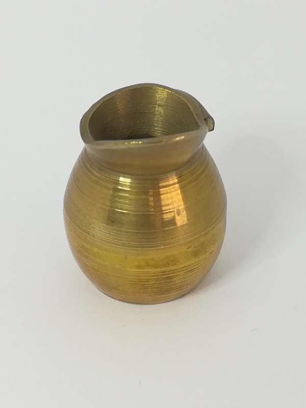 Miniature Milk Jug Brass (Miniature, suitable for printer's tray)