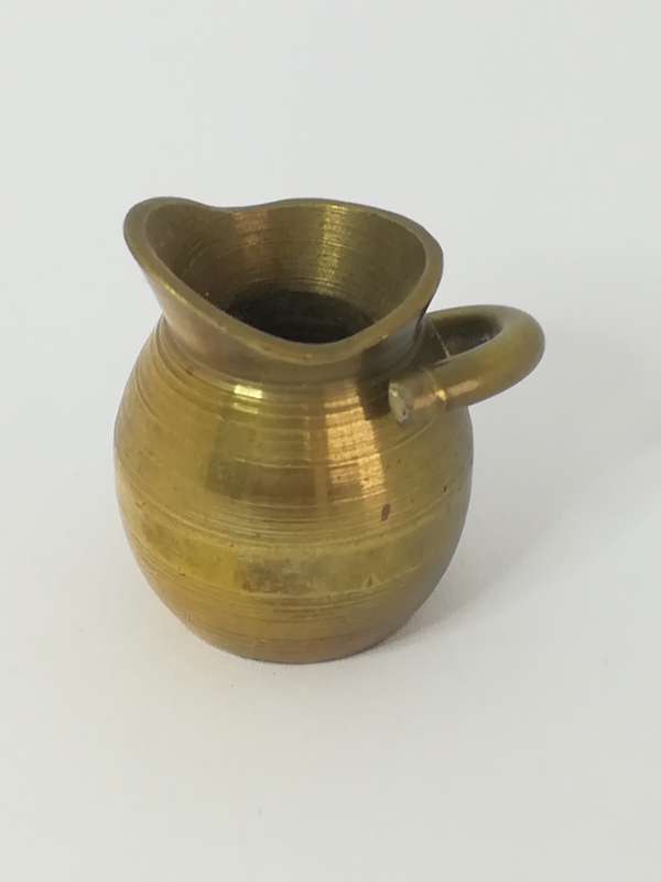 Miniature Milk Jug Brass (Miniature, suitable for printer's tray)