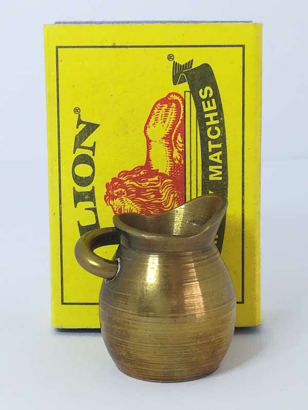 Miniature Milk Jug Brass (Miniature, suitable for printer's tray)