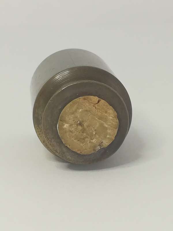 Miniature Cannister with Cork Lid Brass (Miniature, suitable for printer's tray)