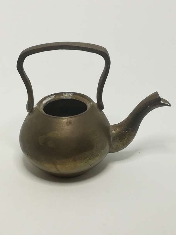 Miniature Metal Kettle (Miniature, suitable for printer's tray)