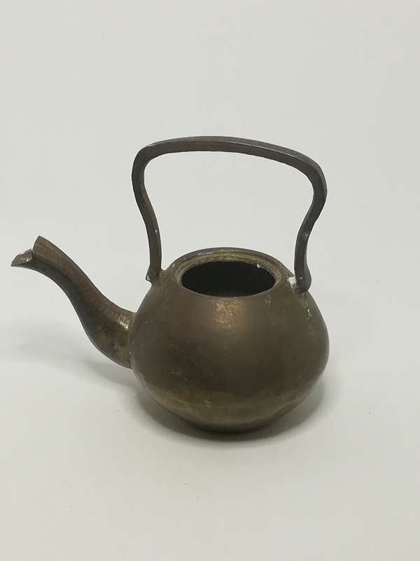 Miniature Metal Kettle (Miniature, suitable for printer's tray)
