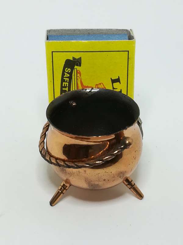 Copper Potjie (Miniature, suitable for printer's tray)