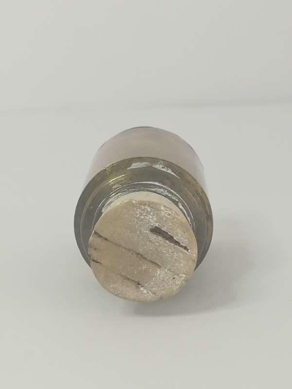 Miniature Brass Cannister with Cork Lid Brass (Miniature, suitable for printer's tray)