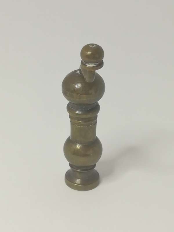 Miniature Salt/Pepper Grinder Brass (Miniature, suitable for printer's tray)