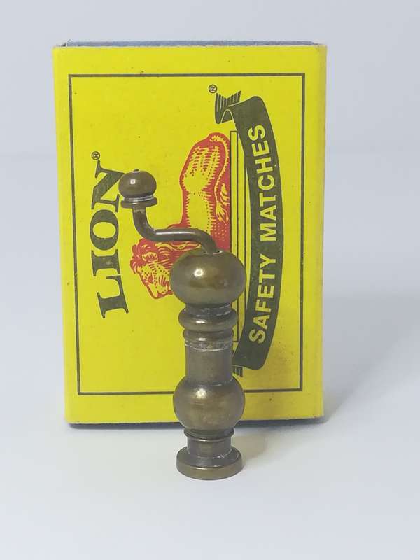 Miniature Salt/Pepper Grinder Brass (Miniature, suitable for printer's tray)
