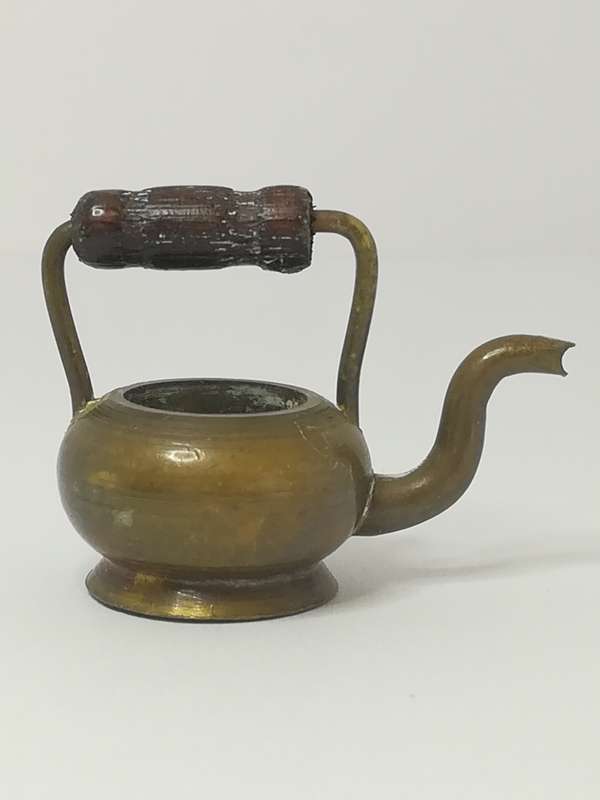 Miniature Teapot Brass (Miniature, suitable for printer's tray)