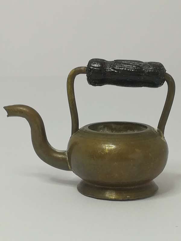 Miniature Teapot Brass (Miniature, suitable for printer's tray)