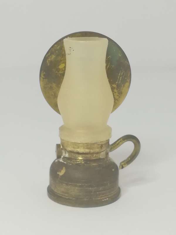 Miniature Lantern Brass and Glass (Miniature, suitable for printer's tray)