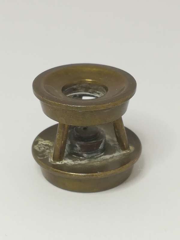 Miniature Bunsen Burner Brass (Miniature, suitable for printer's tray)