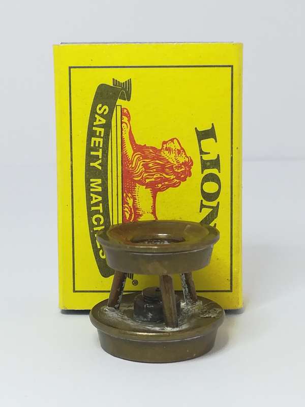 Miniature Bunsen Burner Brass (Miniature, suitable for printer's tray)