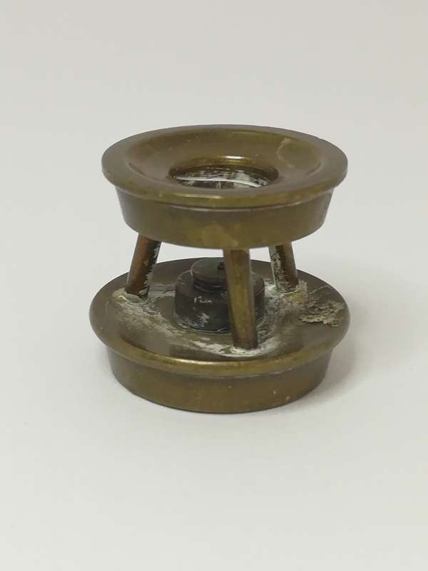 Miniature Bunsen Burner Brass (Miniature, suitable for printer's tray)