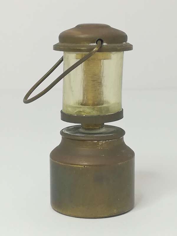 Miniature Block with Glass Case Brass (Miniature, suitable for printer's tray)