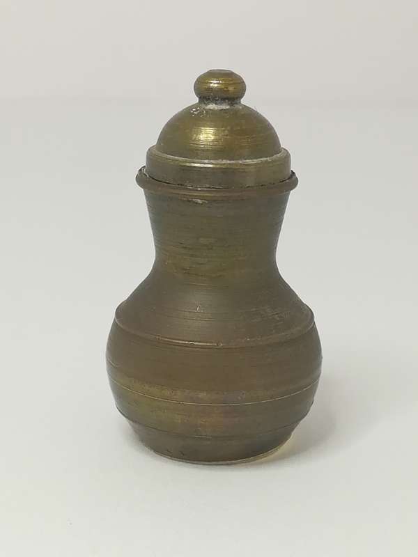 Miniature Vase Urn with Lid Brass (Miniature, suitable for printer's tray)