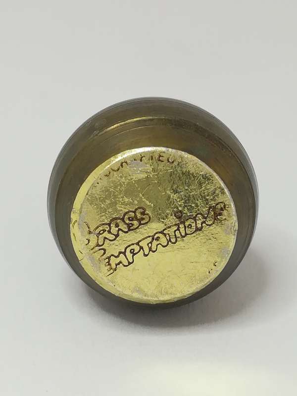 Miniature Vase Urn with Lid Brass (Miniature, suitable for printer's tray)