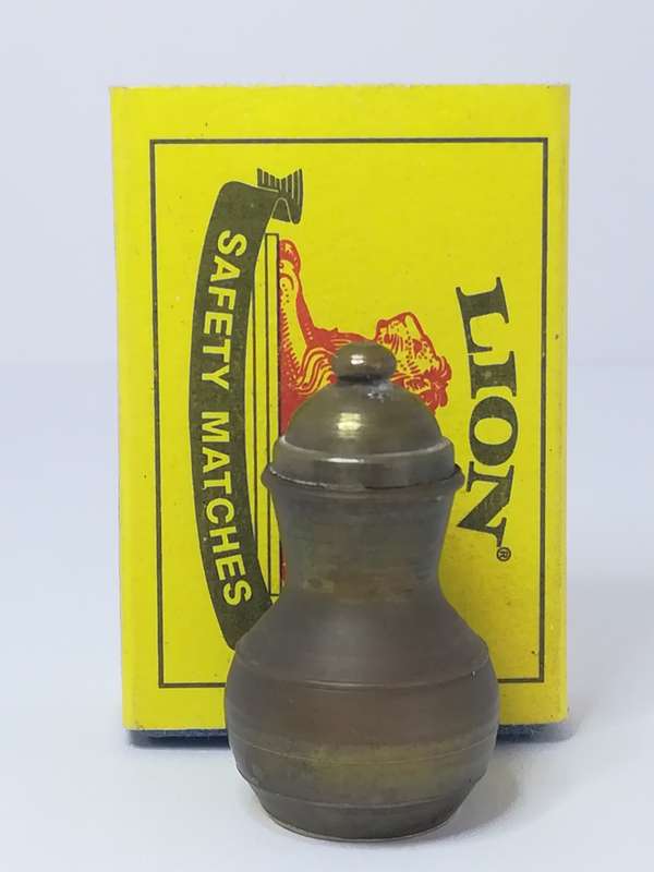 Miniature Vase Urn with Lid Brass (Miniature, suitable for printer's tray)