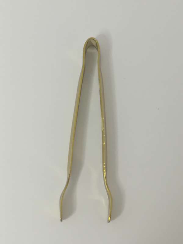 Miniature Tongs Brass (Miniature, suitable for printer's tray)